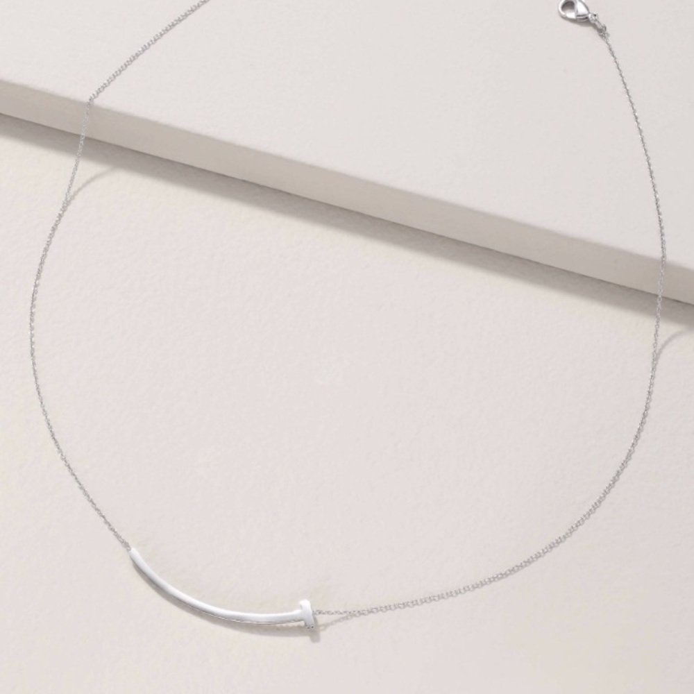 Stella & Dot Mixed Metal Ultra Delicate Hardware Necklace Duo - Picture 5 of 16